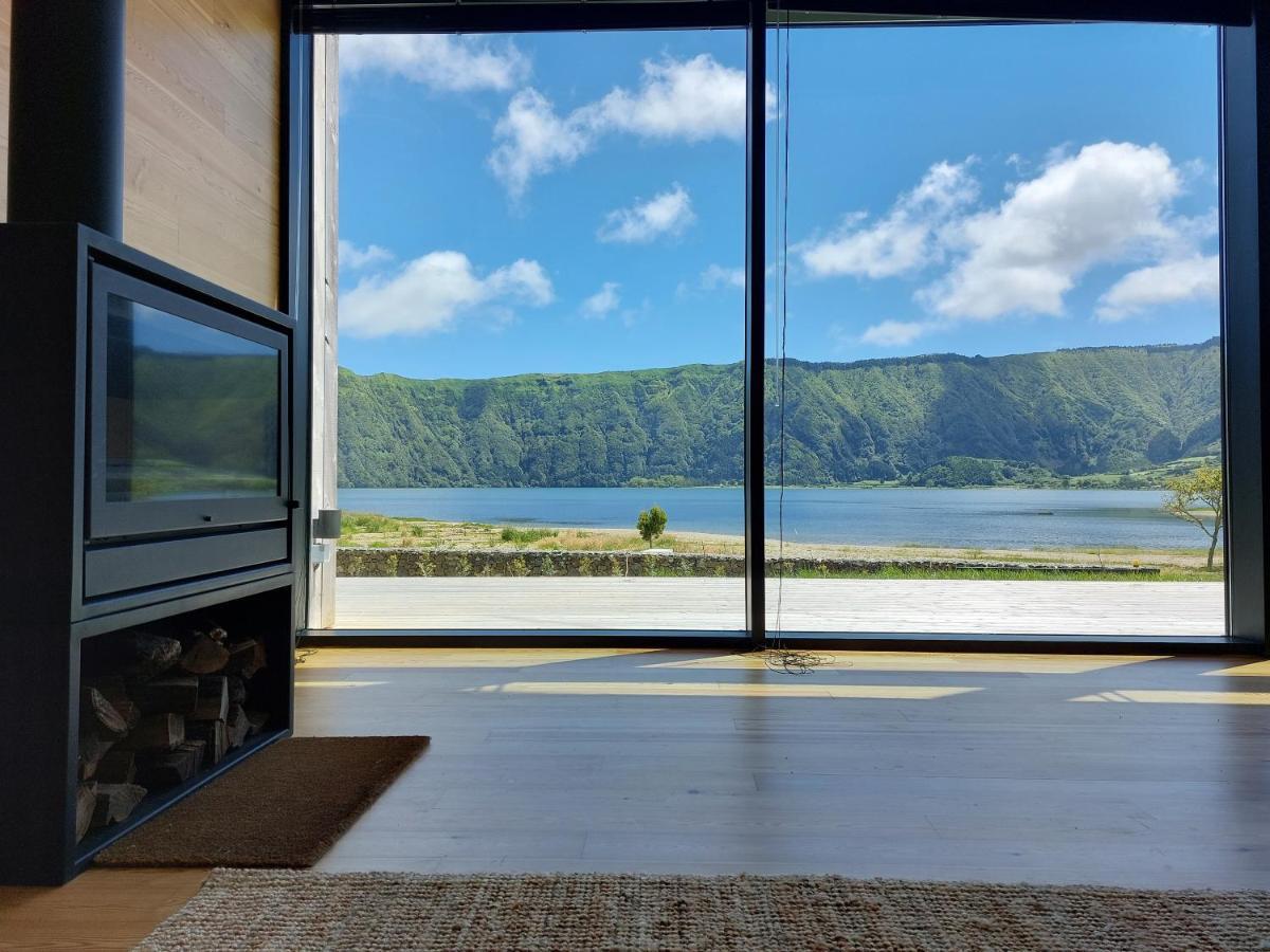 Sete Cidades Lake Cabin - Casa Da Lagoa ポンタ・デルガダ エクステリア 写真