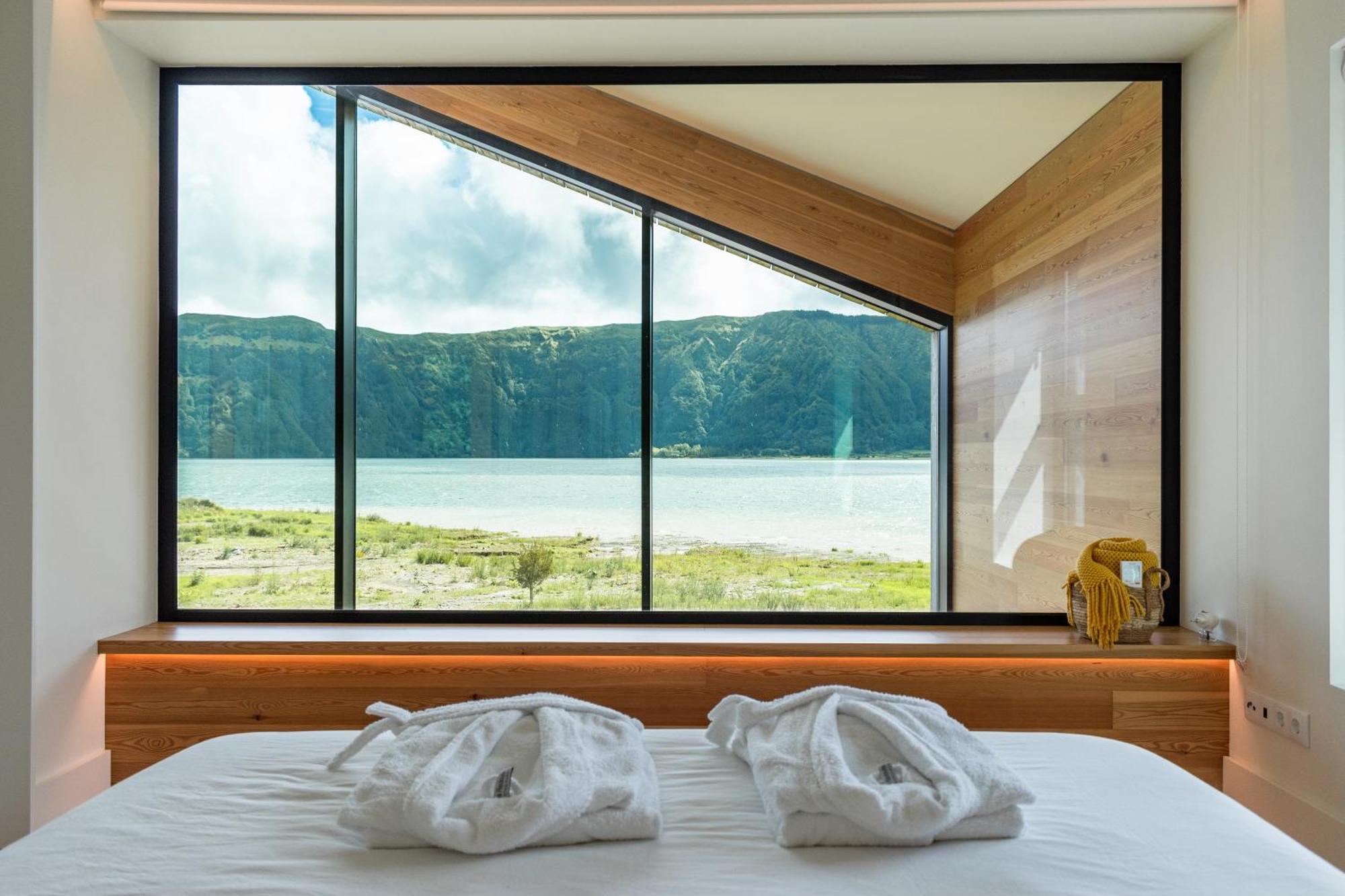 Sete Cidades Lake Cabin - Casa Da Lagoa ポンタ・デルガダ エクステリア 写真